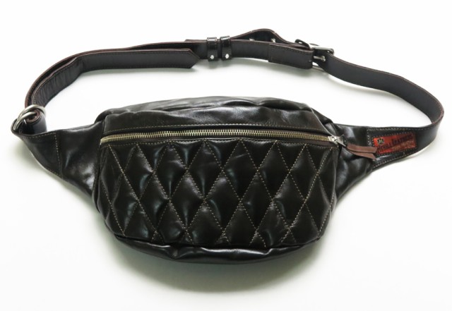 トイズマッコイTOYSMcCOY デュアル ブレイド ホースハイド パッデッド ボディ バッグ 馬革 レザー DUAL BLADE PADDED  BAG TMA2219｜au PAY マーケット