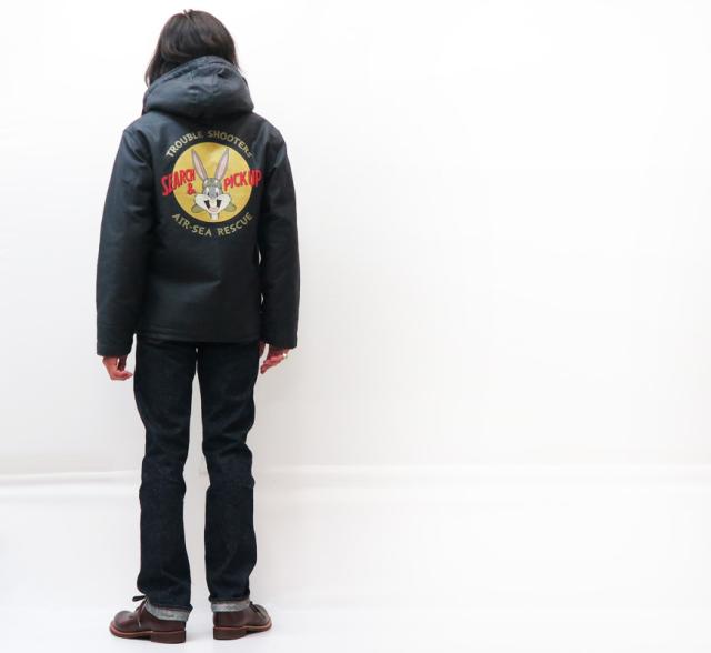 トイズマッコイ Toys Mccoy N 1 デッキジャケット Bugs Bunny 6th Ers Air Sea Rescue ネイビー Tmj1914 の通販はau Pay マーケット アースマーケット