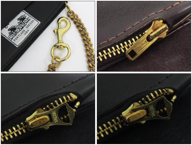 Langlitz Leathers ウォレットブラック Langlitz Leathers ウォレット