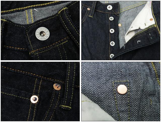 ダブルワークス DUBBLE WORKS 12oz ワイド ストレート ジーンズ 27002_2