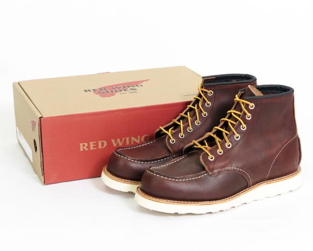 REDWING レッドウィング 6" クラシックモックトゥ ワークブーツ ブライアー「オイルスリック」 6"ClassicMoc Style No.8138_5
