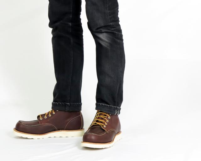 REDWING レッドウィング 6" クラシックモックトゥ ワークブーツ ブライアー「オイルスリック」 6"ClassicMoc Style No.8138_7