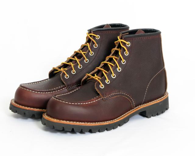 REDWING レッドウィング 6" モックトゥ ワークブーツ ROUGHNECK ラフネック ブライアー「オイルスリック」 Style No.8146_1
