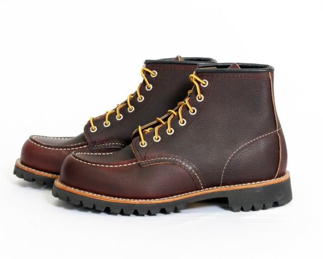 REDWING レッドウィング 6" モックトゥ ワークブーツ ROUGHNECK ラフネック ブライアー「オイルスリック」 Style No.8146_2