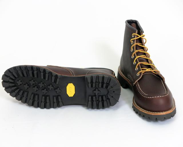 REDWING レッドウィング 6" モックトゥ ワークブーツ ROUGHNECK ラフネック ブライアー「オイルスリック」 Style No.8146_4