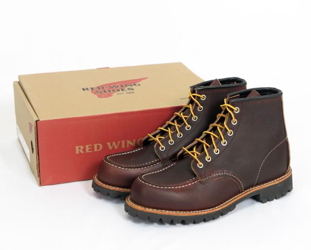 REDWING レッドウィング 6" モックトゥ ワークブーツ ROUGHNECK ラフネック ブライアー「オイルスリック」 Style No.8146_5