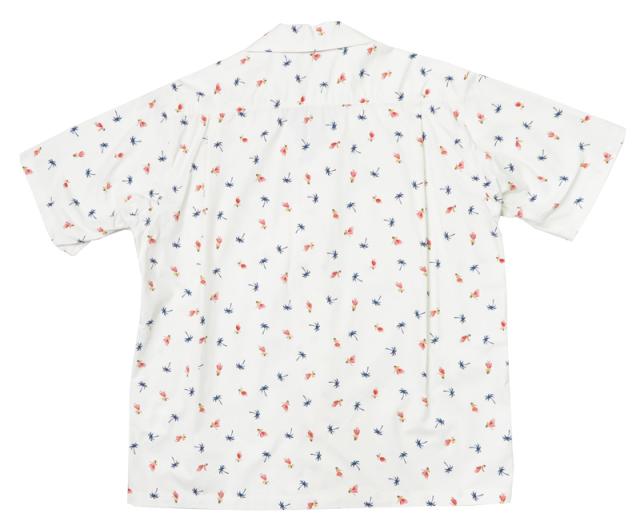 サンサーフ SUN SURF 半袖 コットンツイル レギュラーカラー シャツ アロハ ハワイアン "HULA&PALMTREE"  SS38406