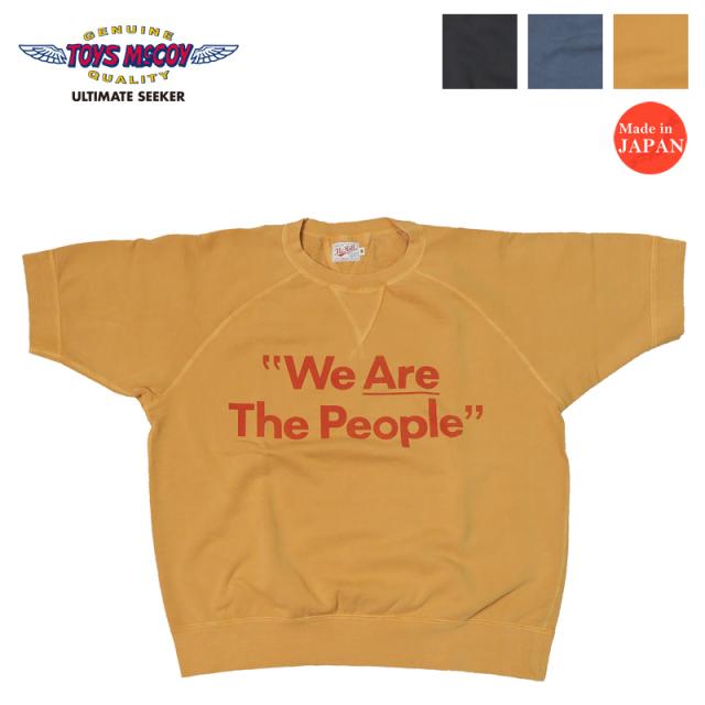 トイズマッコイTOYSMcCOY ラグランスリーブ 半袖 スウェット TAXI D We Are The People TMC2323