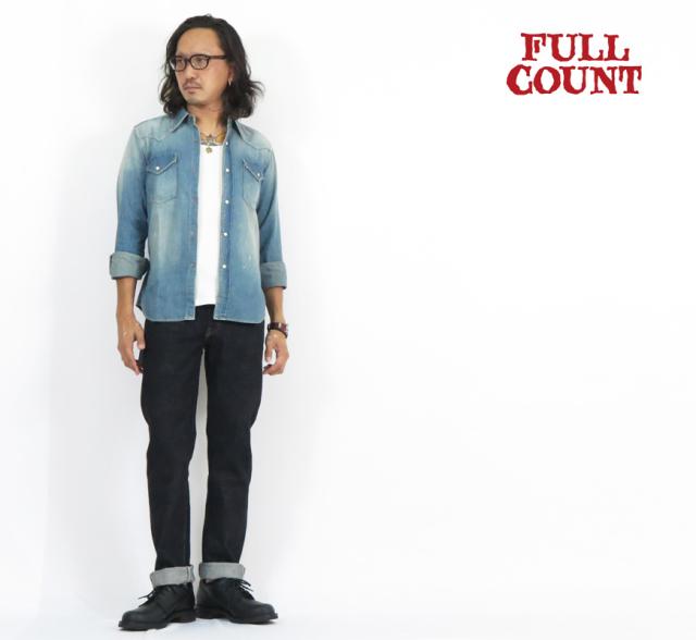 フルカウント FULLCOUNT 1108XX NEW STRAIGHT ジーンズ ストレート 15.5oz ジンバブエコットン デニム