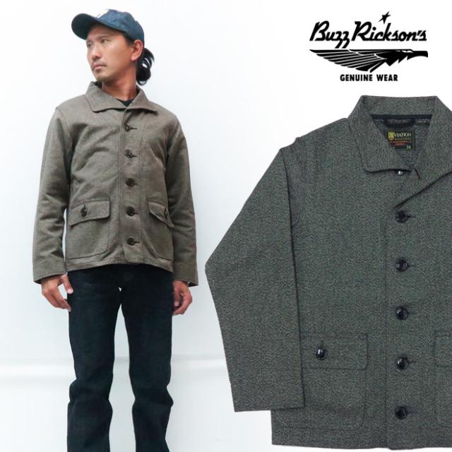 バズリクソンズ Buzz Rickson's ヘビーコットンコバート サブマリンジャケット AVIATION ASSOCIATES BR14697