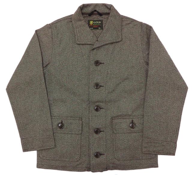 バズリクソンズ Buzz Rickson's ヘビーコットンコバート 潜航艇上衣 AVIATION ASSOCIATES BR14697