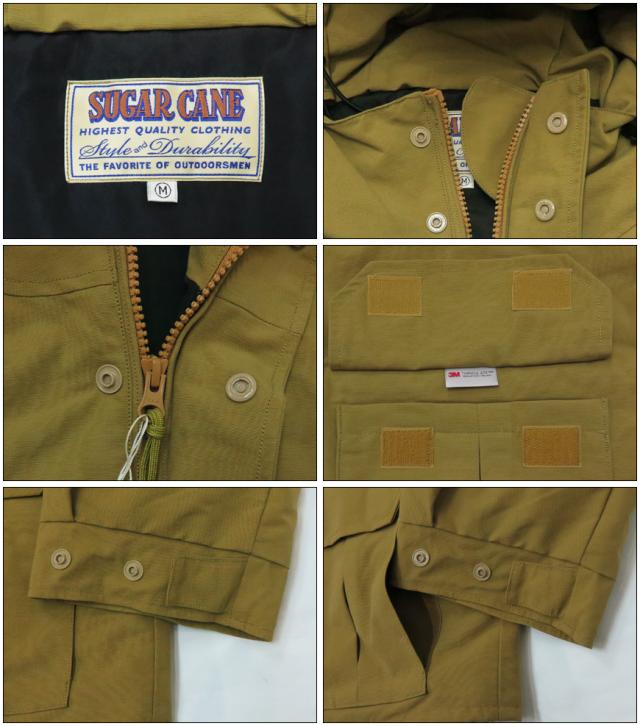 SUGAR CANE シュガーケーン シンサレート マウンテンパーカー ナイロン/コットン 64クロス マンパ SC14730の通販は SUGAR CANE シュガーケーン シンサレート マウンテンパーカー ナイロン/コットン 64クロス マンパ SC14730の通販は
