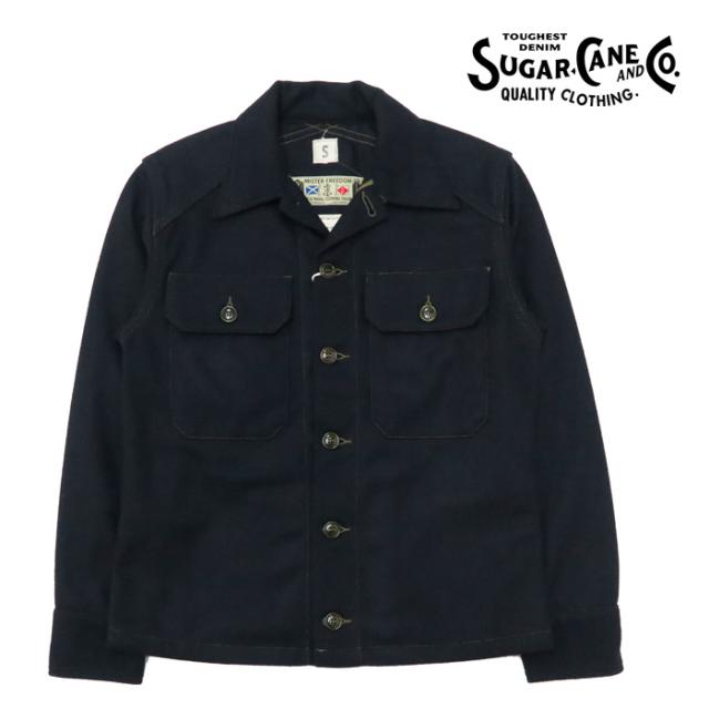 シュガーケーン Sugar Cane インディゴ 10oz メルトン Cpo シャツ ジャケット Mf51 ミスターフリーダム Scの通販はau Pay マーケット アースマーケット