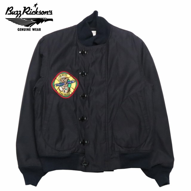 バズリクソンズ Buzz Rickson's フック デッキジャケット レーヨン/コットンバージョン NAVY DEPARTMENT BR15154