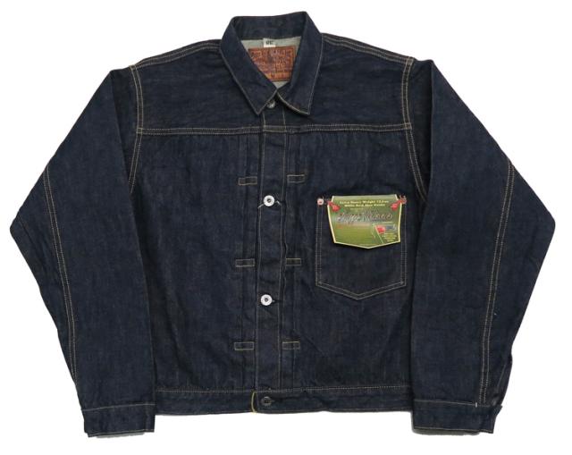 バズリクソンズ BUZZ RICKSON'S 13.6oz デニム ジャケット 1stタイプ 第2次世界大戦モデル ワンウォッシュ BR16041