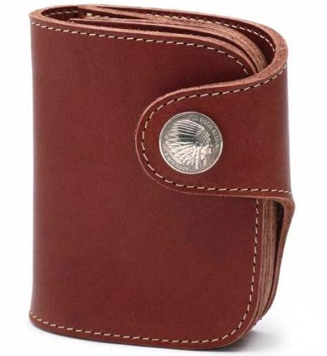 レッドムーン REDMOON レザーショートウォレット HR-01A "ホースライディング" オリジナル コイン コンチョ 革 財布_11