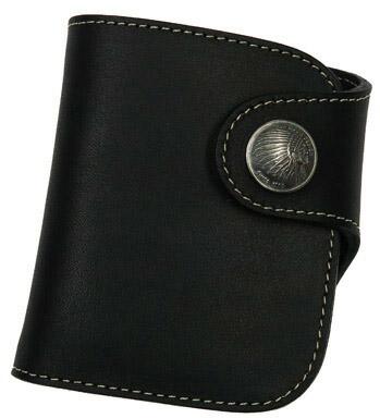 レッドムーン REDMOON レザーショートウォレット HR-01A "ホースライディング" オリジナル コイン コンチョ 革 財布_12