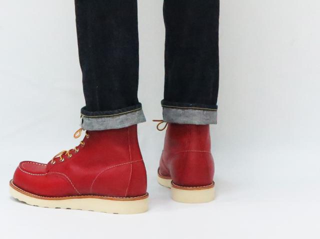 REDWING レッドウィング クラシックワークブーツ 6 MOC TOE ORO-RUSSET PORTAGE Style No.8875 プリント犬タグ Eワイズ_7