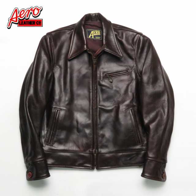 エアロレザー AERO LEATHER ライダースジャケット Highwayman premier ハイウェイマン プレミア ホーウィン社  フロントクォーターホースの通販はau PAY マーケット - アースマーケット | au PAY マーケット－通販サイト