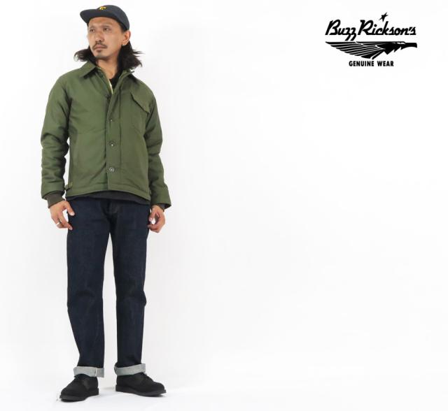バズリクソンズ Buzz Ricksons A-2 デッキジャケット U.S.NAVY BR14956