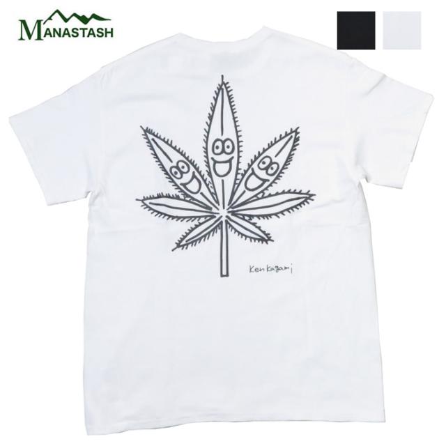 Ken Kagami×MANASTASHマナスタッシュ コラボTシャツ KEN'S TEE HEMP KUN 加賀美健 792-3234003の通販は 5,676円
