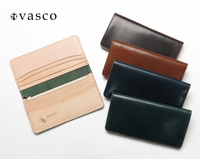 バスコ VASCO HORWEEN シェルコードバン ギャリソン ロング ウォレット