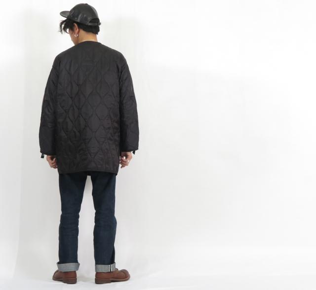 バズリクソンズ Buzz Ricksons William Gibson ブラック M-65用 キルティング ライナー ジャケット Type BLACK LINER, EXTREME COLD WEATHER, PARKA BR15193