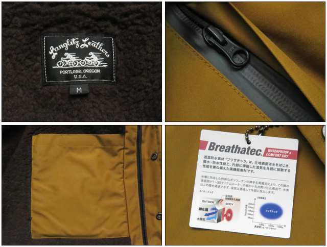 ラングリッツレザーズLanglitz Leathers 長袖 Breathatecブリザテック