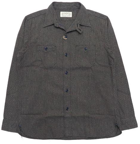 シュガーケーン SUGAR CANE フィクションロマンス 6.5oz インディゴ ビーチクロス ワーク シャツ 長袖 SC28283