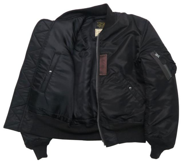 バズリクソンズ Buzz Ricksons WILLIAM GIBSON BLACK MA-1