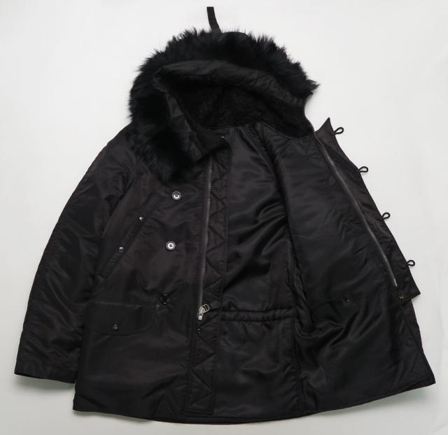 バズリクソンズ Buzz Ricksons WILLIAM GIBSON BLACK N-3B SLENDER