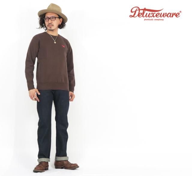 デラックスウェア DELUXEWARE 13.6oz デニム ジーンズ テーパード ストレート DX5017