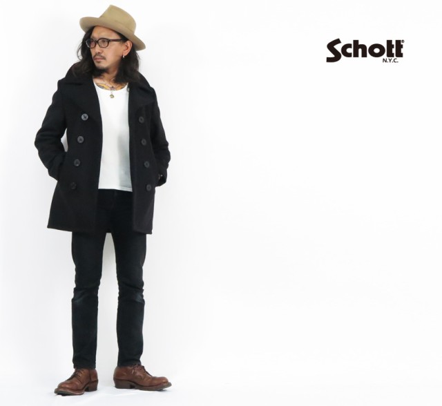 ショット SCHOTT　定番ピーコート　Pコート