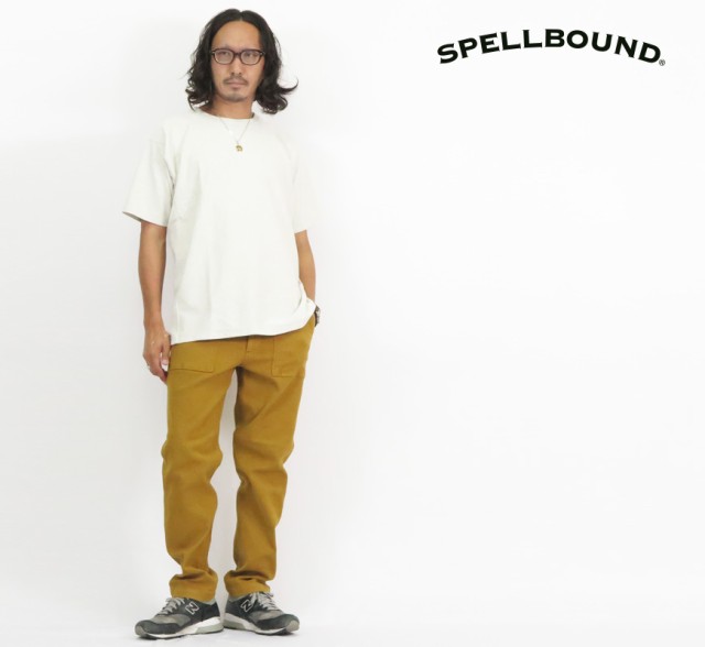 【SPELL BOUND】カジュアルパンツ（L）コットン生地　ストレッチ