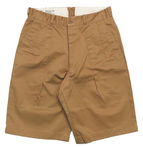 バズリクソンズ BUZZ RICKSONS 8.2oz コットンツイル チノ ショートパンツ ミリタリー ハーフパンツ ショーツ BR52321