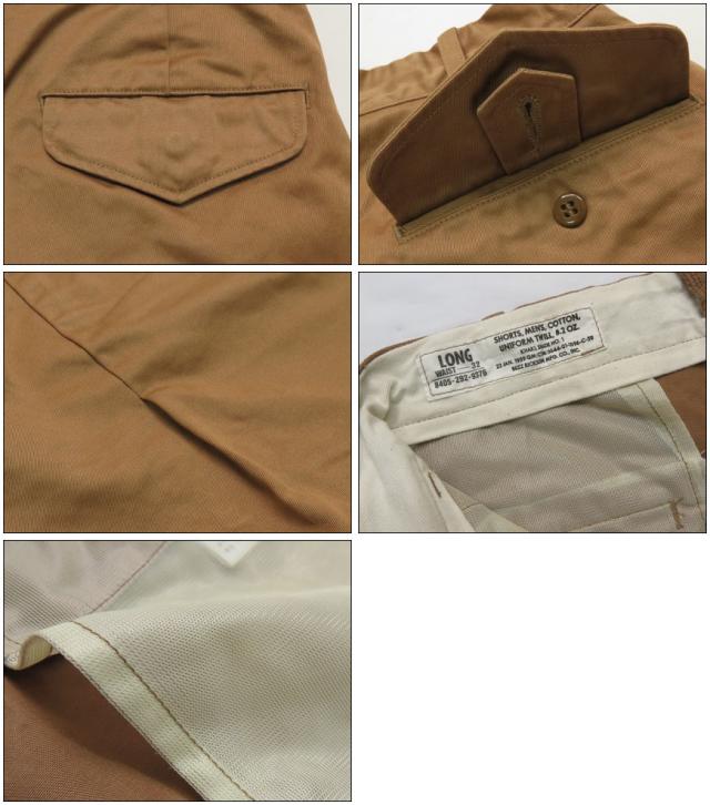 バズリクソンズ BUZZ RICKSONS 8.2oz コットンツイル チノ ショートパンツ ミリタリー ハーフパンツ ショーツ BR52321