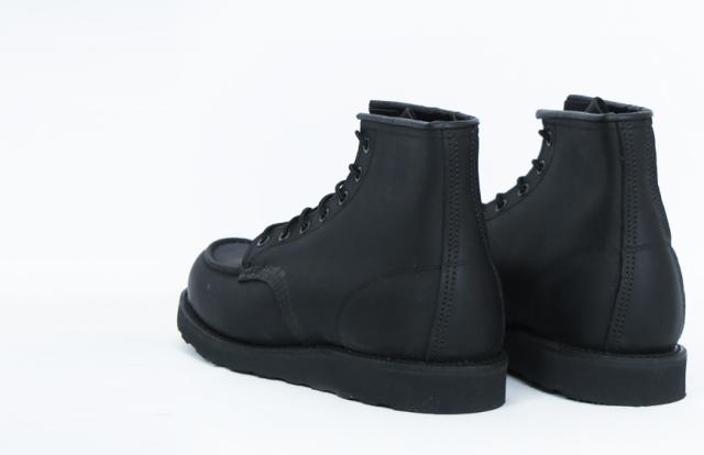REDWING レッドウィング CLASSIC MOC クラシック モック シューズ ハーネスブラック オールブラック仕様 ワーク ブーツ Style No.8074_3