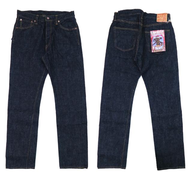 サムライジーンズ SAMURAI JEANS ジーンズ S5100X 零 17ozデニム 5100モデル ストレート ワンウォッシュ ジーパン 【2024-25年秋冬新作】の通販は