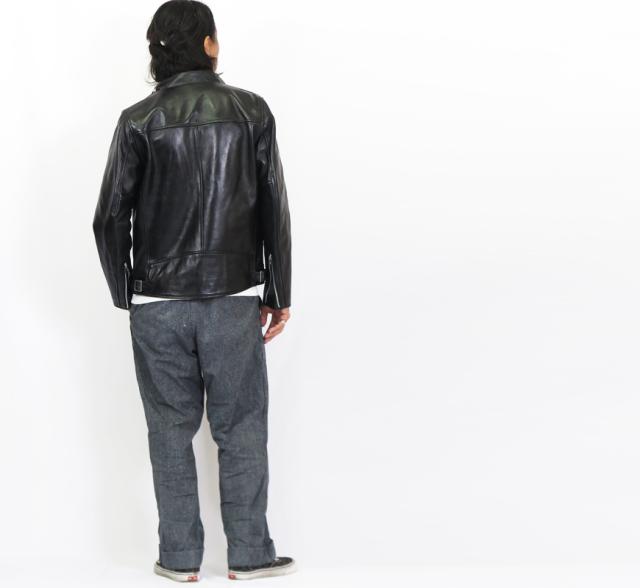 ショット Schott ラムレザー ダブル ブレスト ライダース ジャケット