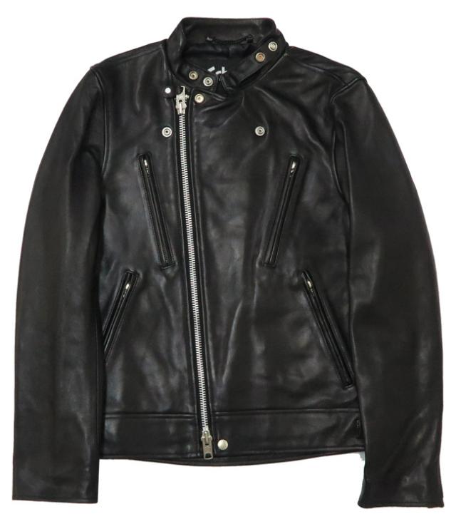 ショット Schott ラムレザー ダブル ブレスト ライダース ジャケット