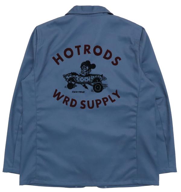 WEIRDO ウィアード T/Cクロス ワーク ジャケット カバーオール 電着