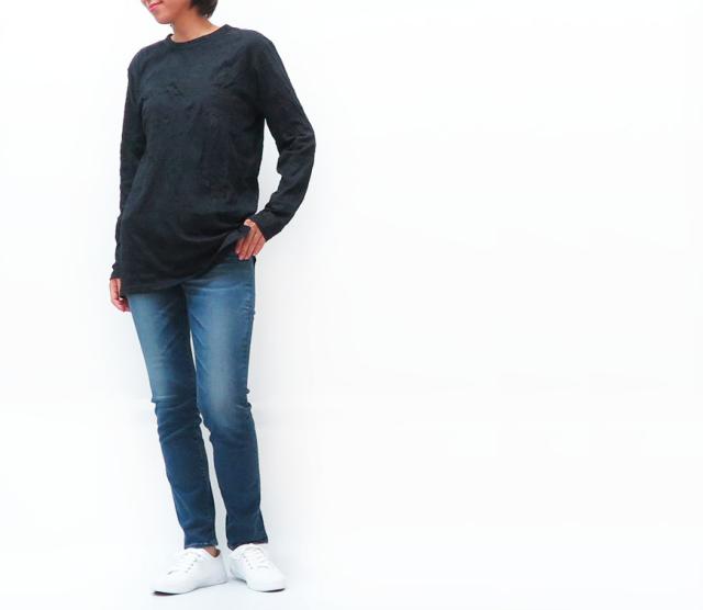 Allumer アリュメール 長袖 キャッチワッシャー Tシャツ  レディース 8141254_4