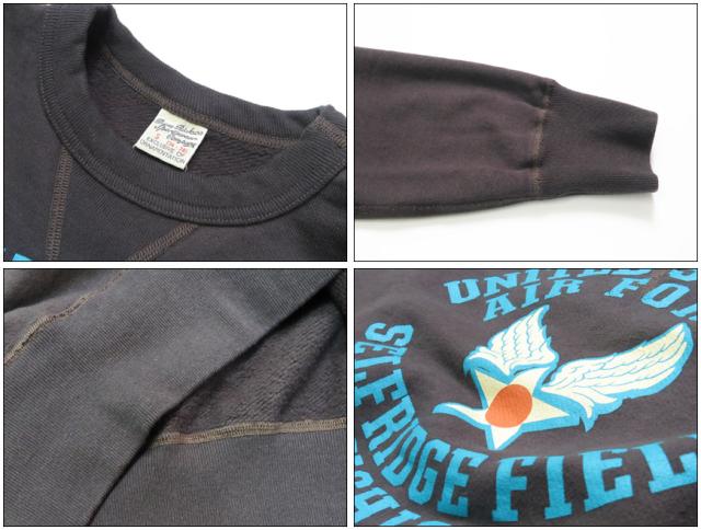 バズリクソンズ BUZZ RICKSON'S セットイン クルーネック スウェット "USAF SELFRIDGE FIELD "ミリタリー 長袖 BR69630_5
