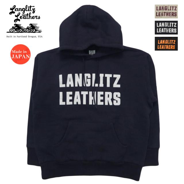 ラングリッツレザーズ Langlitz Leathers プルオーバー スウェット パーカー 裏起毛 Hooded Sweat Shirts LLC-012 LL301