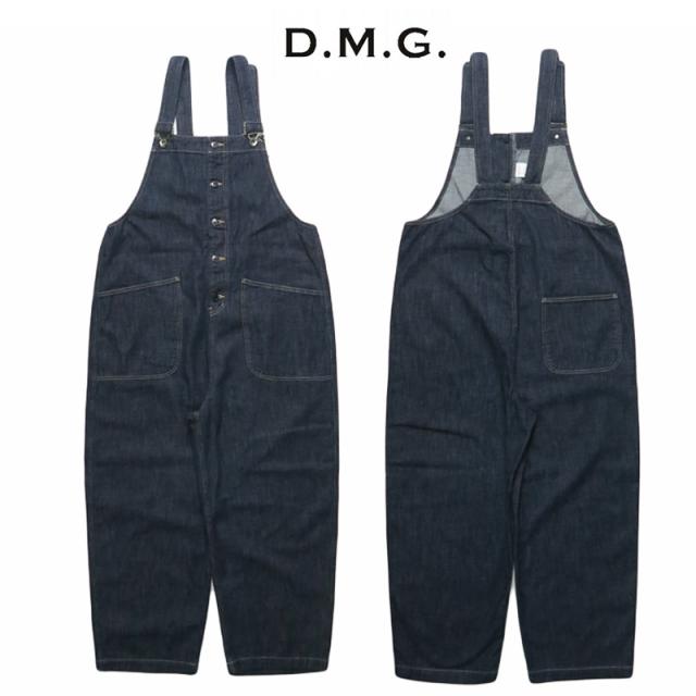ドミンゴ D.M.G. DOMINGO 10ozデニム BIGポケットオーバーオール オーバーサイズ MADE IN JAPAN 14-363D 【2025年秋冬新作】