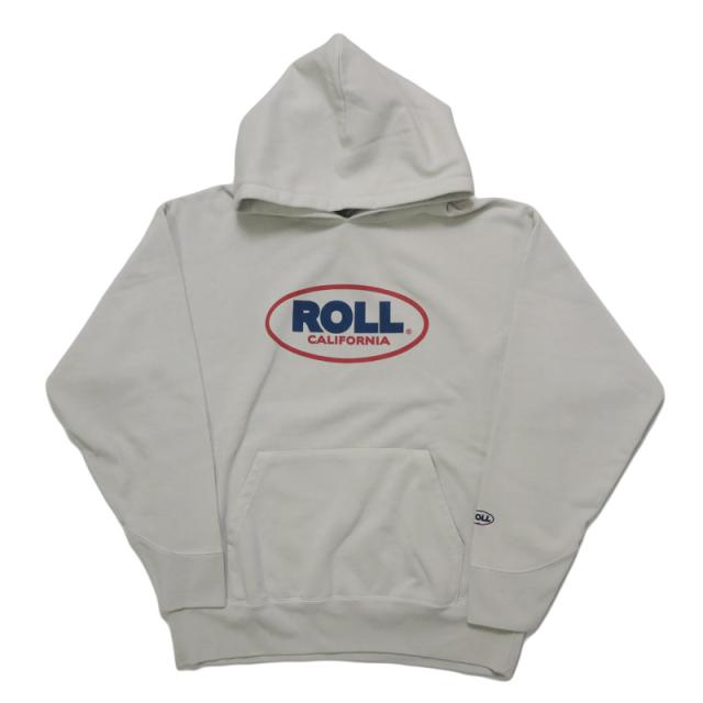 バーンズ BARNS 長袖 プルオーバー スウェット パーカー アスレチック プリントフーディー  "ROLL" ピグメント染め 裏起毛 BR-25466【2025年秋冬新作】