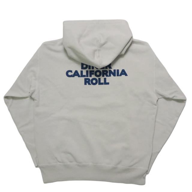 バーンズ BARNS 長袖 プルオーバー スウェット パーカー アスレチック プリントフーディー  "ROLL" ピグメント染め 裏起毛 BR-25466【2025年秋冬新作】