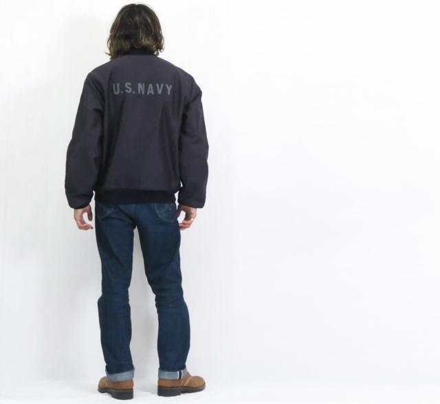 バズリクソンズ Buzz Rickson's ジップ 甲板上衣 Type DECK ZIP NAVY DEPARTMENT BR15579