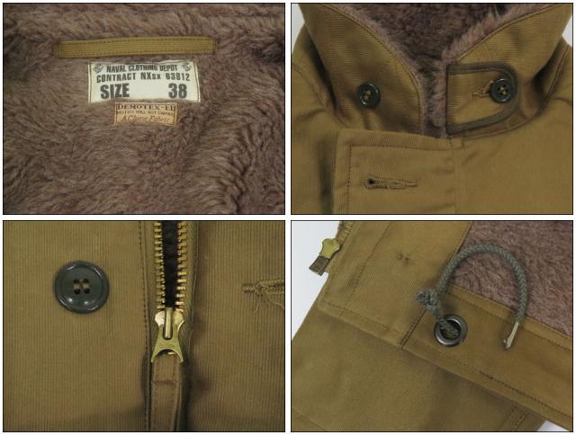 バズリクソンズ Buzz Rickson's デッキジャケット N-1 ステンシルプリント "MIDWAY" NAVAL CLOTHING  DEMOTEX-ED BR15766 【2025年秋冬新作】