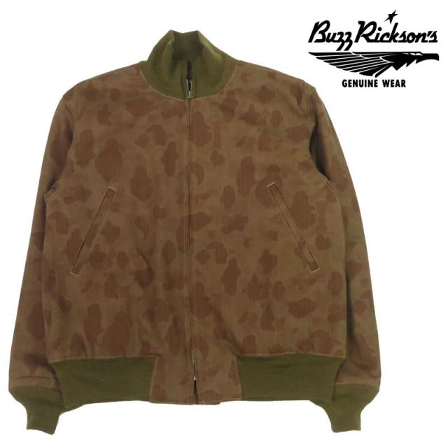 バズリクソンズ Buzz Rickson's タンカース フロッグスキン カモフラージュ 迷彩柄 AVIATION ASSOCIATES BR15768 【2025年秋冬新作】
